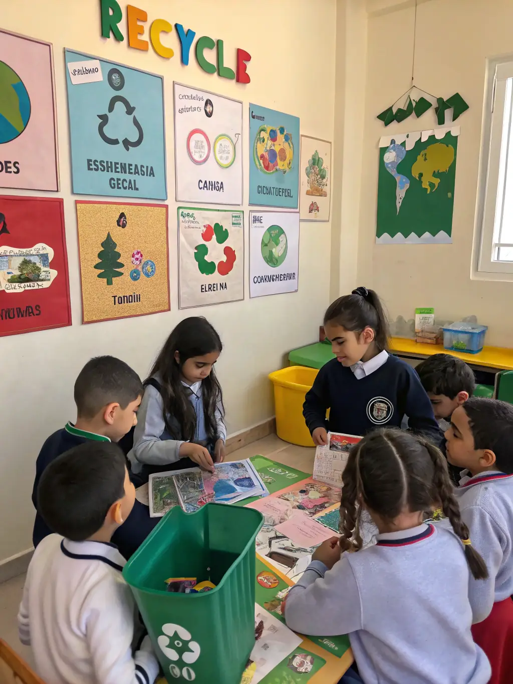 A photograph of ASSOCIATION SAINT JUST AVENIR ET ENVIRONNEMENT hosting an educational workshop on sustainable living practices, demonstrating their commitment to raising environmental awareness.